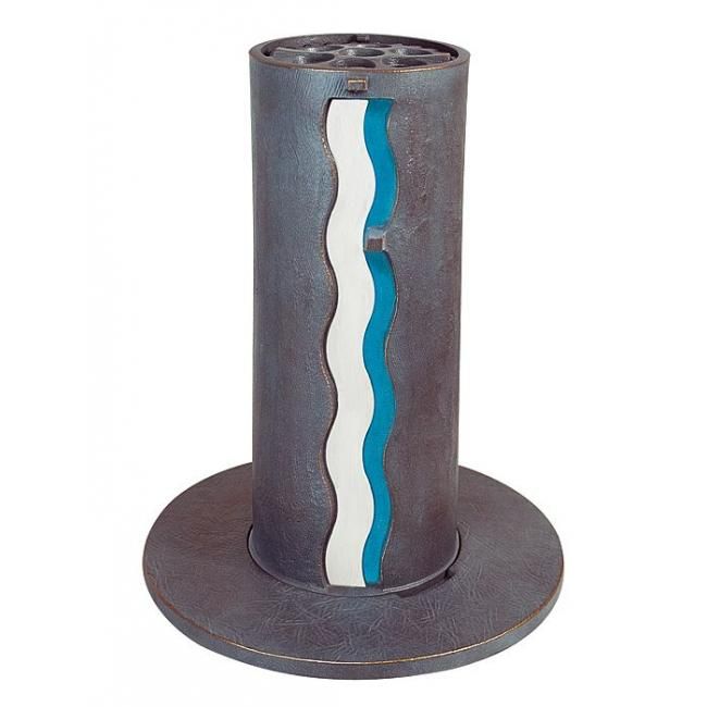 Absenkbare Vase "Welle"