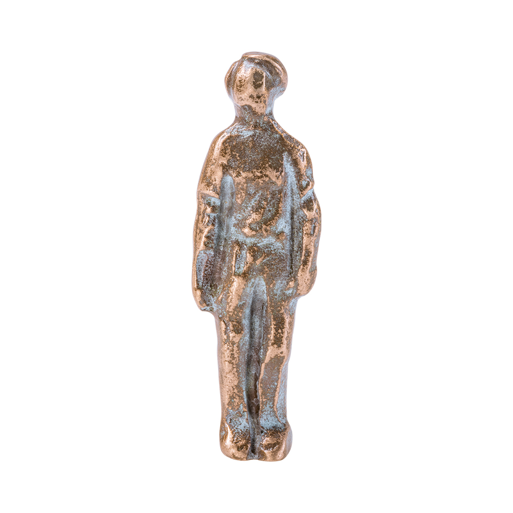 Bronzefigur, Mann