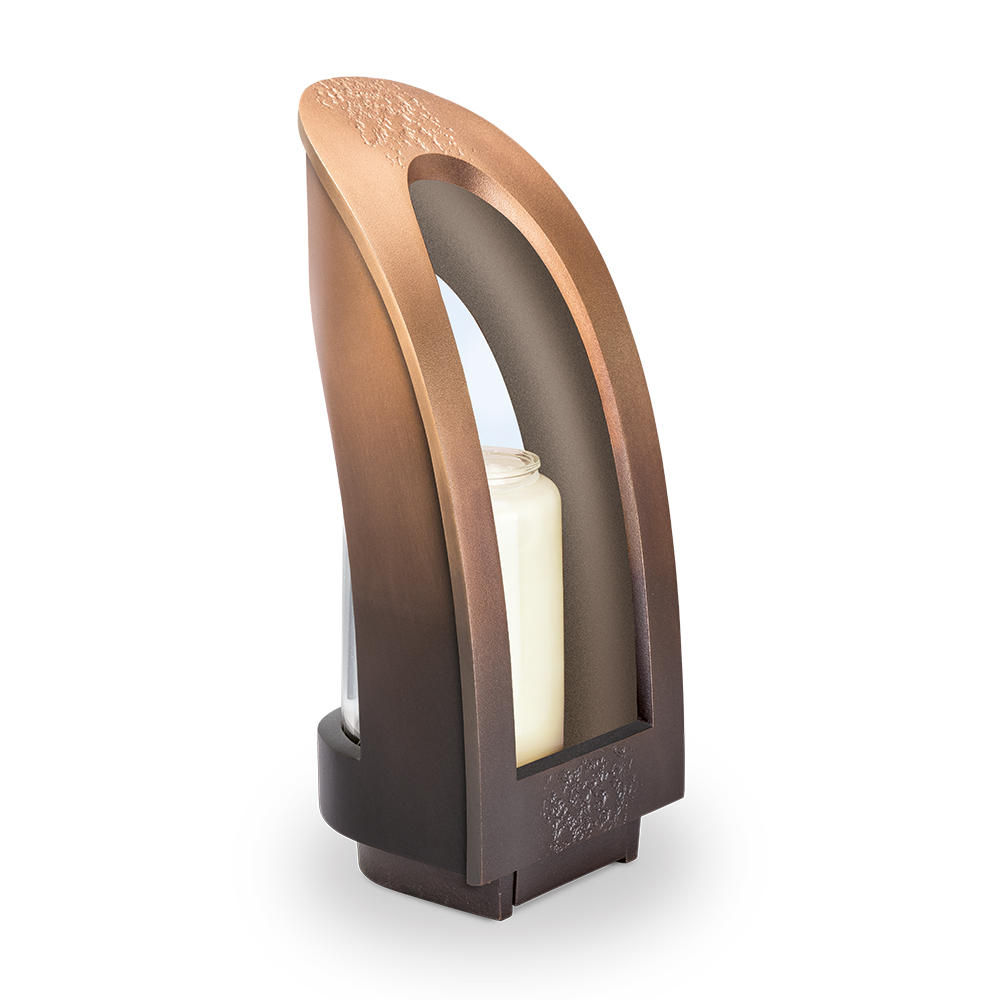 Grablaterne Bronze- Verlauf