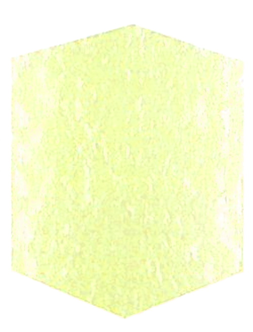 sechseckige Glasscheibe, für Laterne, Grablampe, 16 x 12 cm