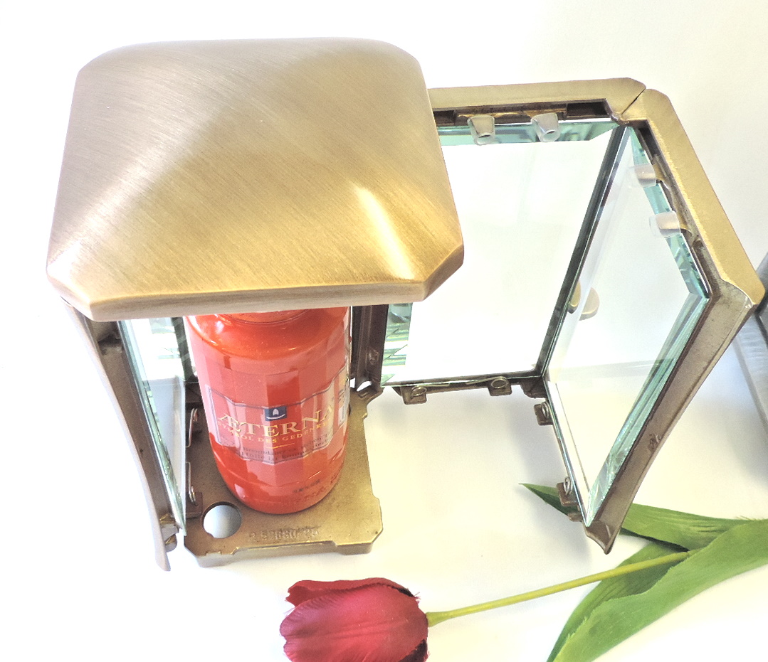 Grablaterne, Messing oder Aluminium