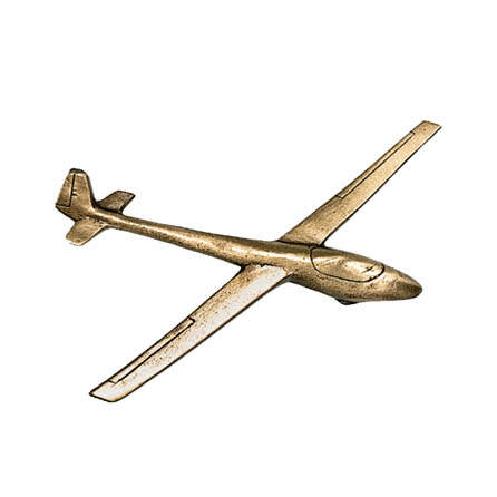 Segelflugzeug, Segelflieger, 2 Größen und Materialien