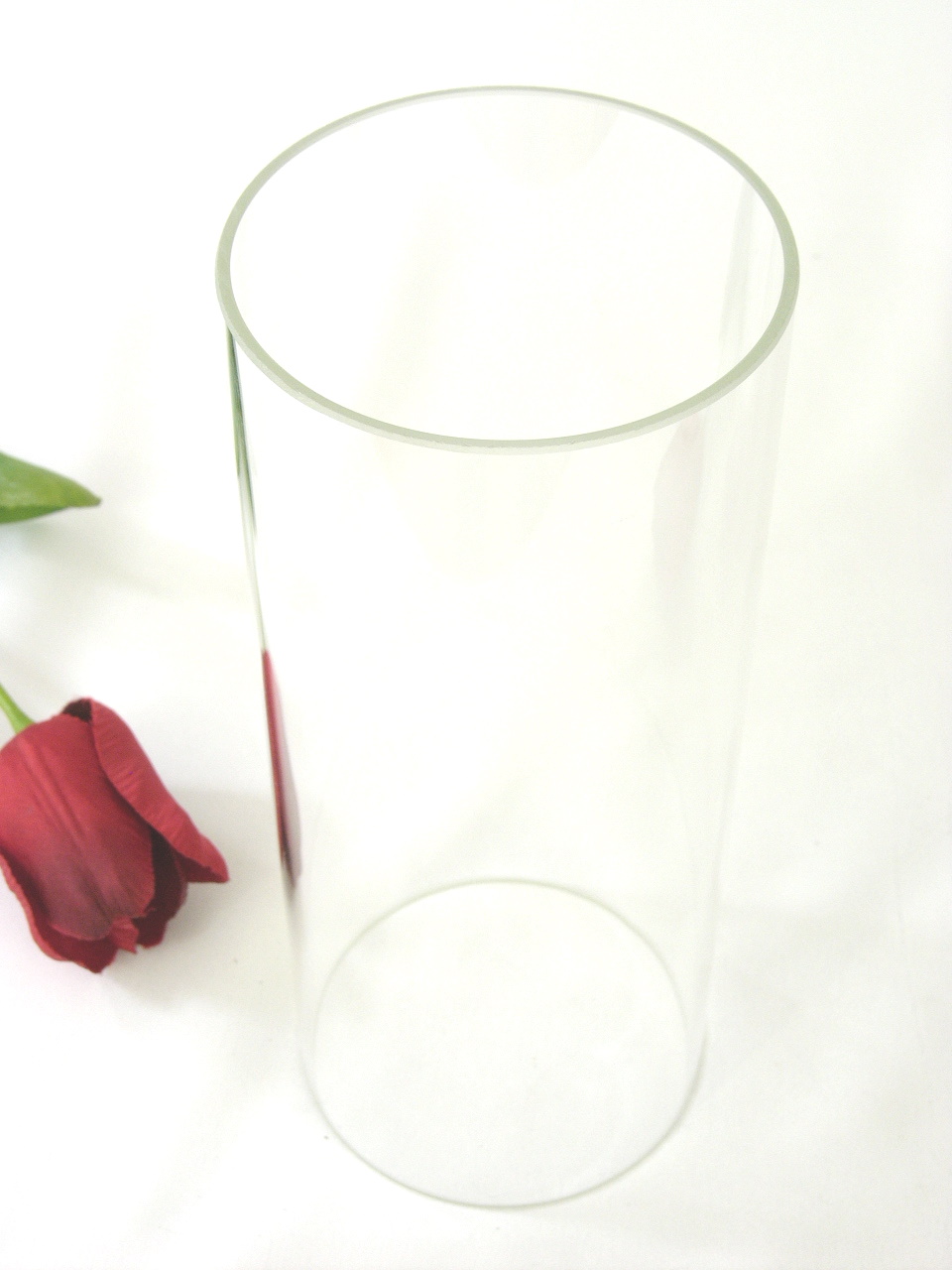 Glaseinsatz 16,5  cm h, 8 cm Ø, kein Boden