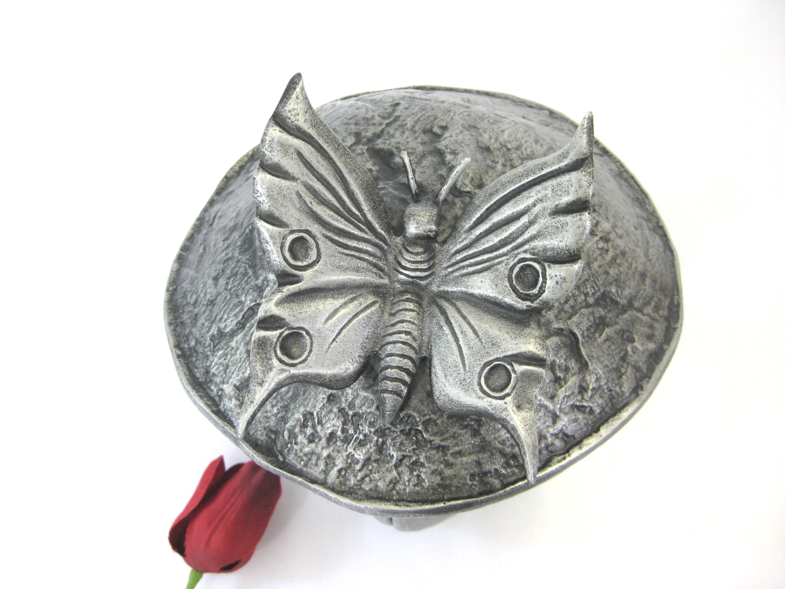 Kindergrablaterne "Schmetterling" Aluminium