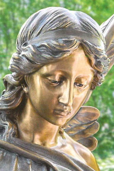 Engel mit Palmblatt