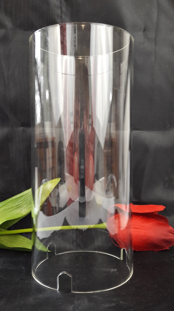 Glas mit Lufteinlässen 20 cm h, 9 cm Ø
