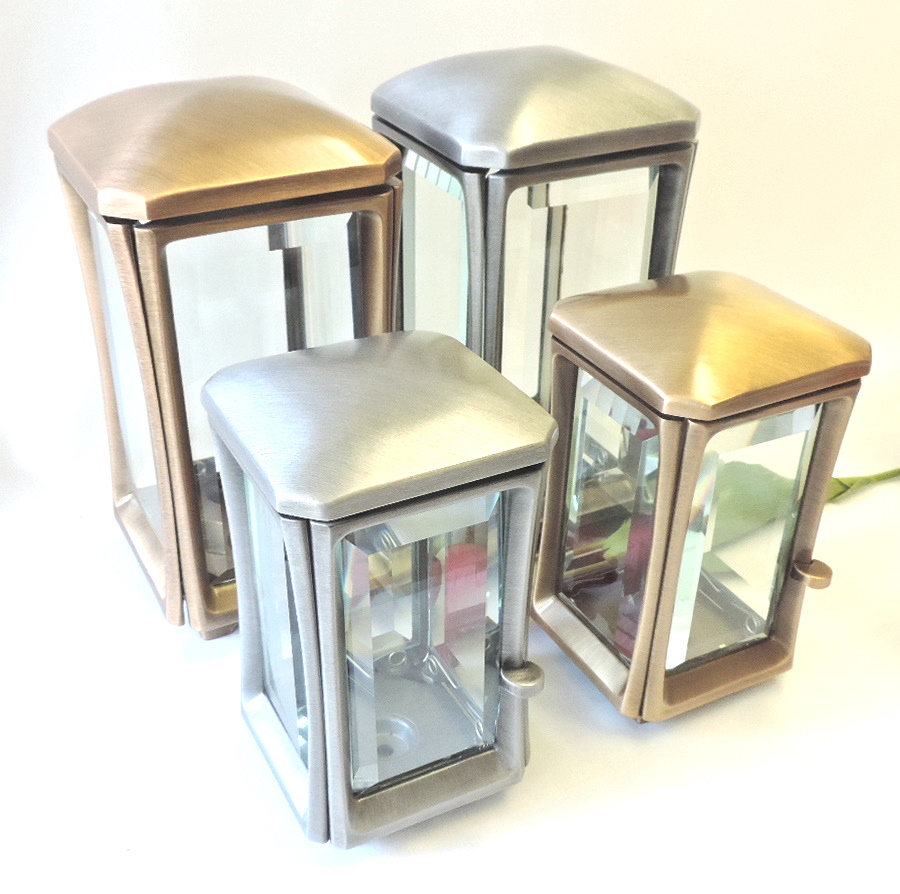 Grablaterne, Messing oder Aluminium