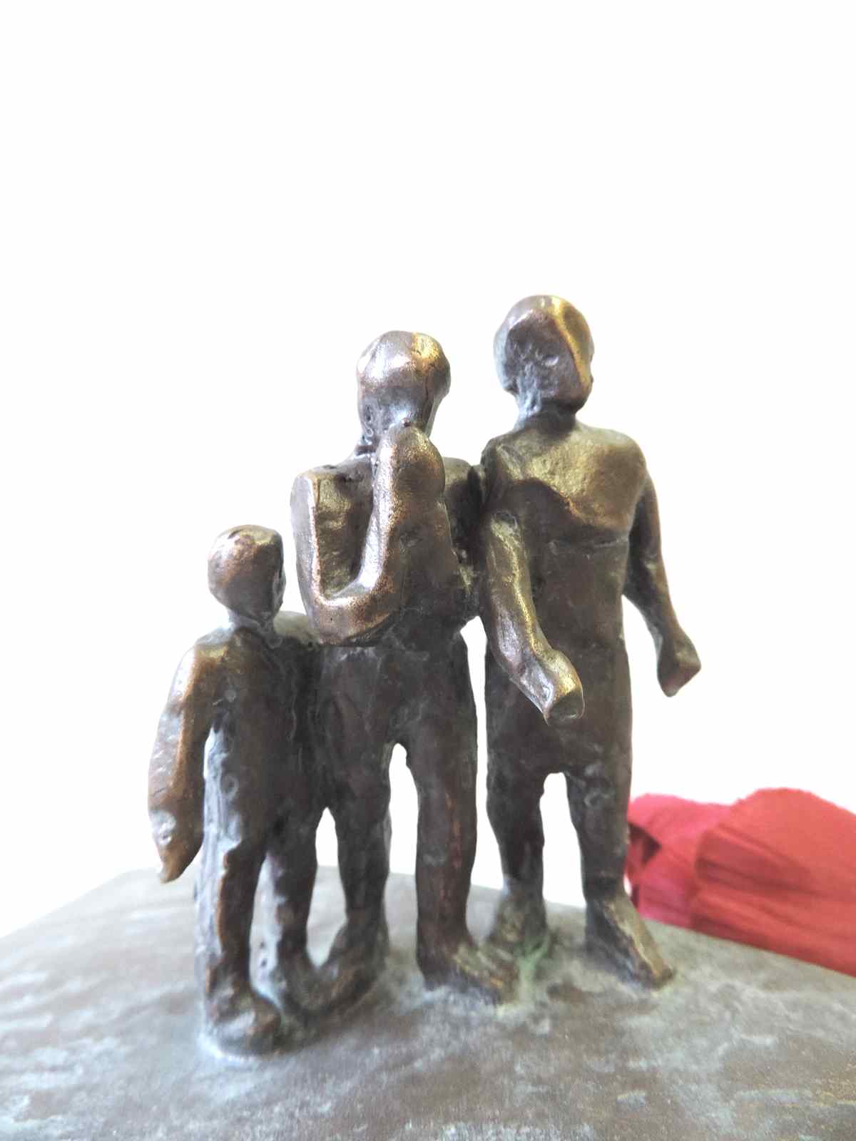Brücke, Bronze, mit Familie, Grabkunst, Bronzeschmuck