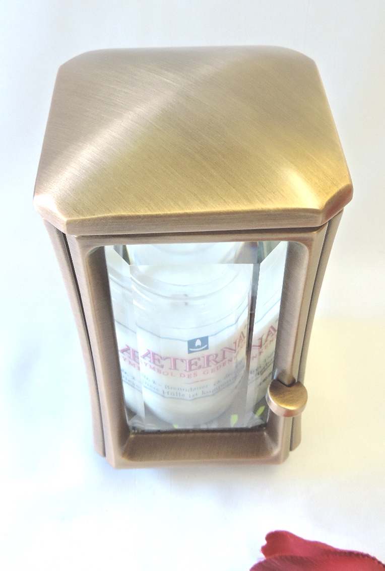 Grablaterne, Messing oder Aluminium