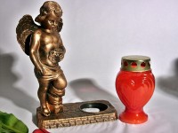 Engel mit Kerze