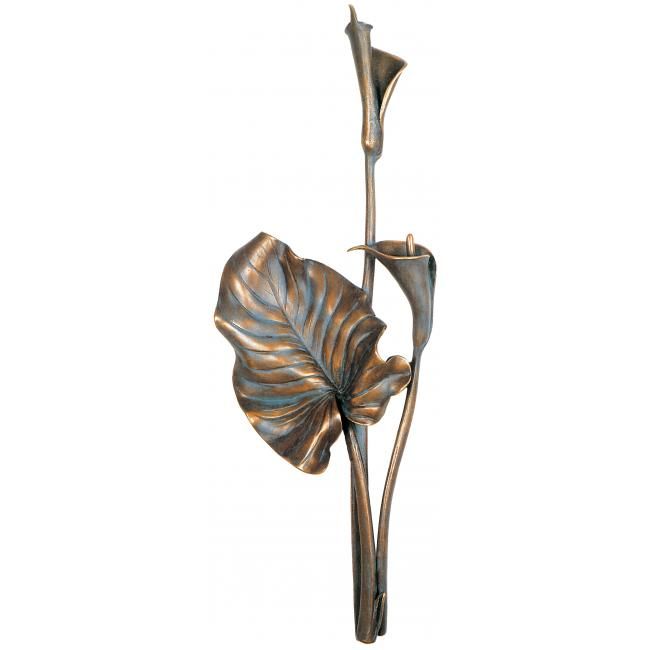 Callablüte, Grabschmuck, Schmuckrelief, Calla, Grab