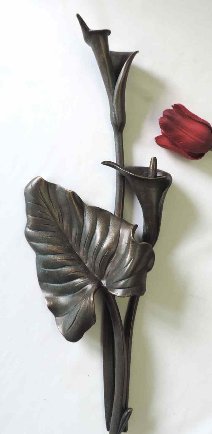 Callablüte, Grabschmuck, Schmuckrelief, Calla, Grab