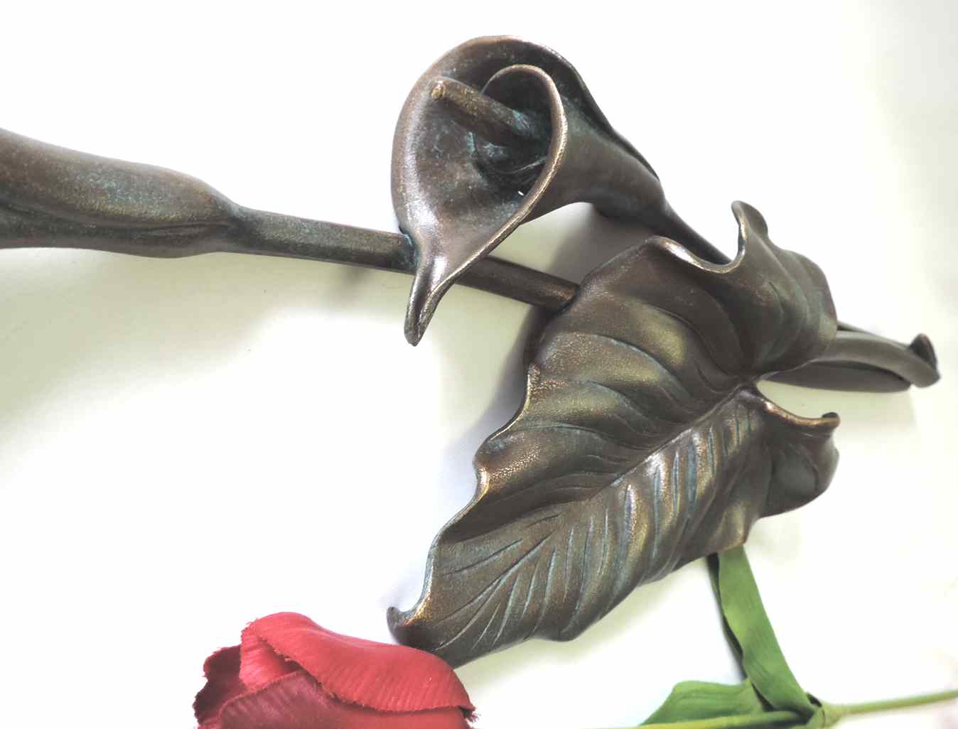 Callablüte, Grabschmuck, Schmuckrelief, Calla, Grab