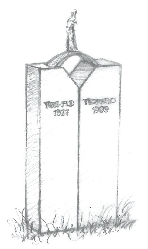Brücke "Abschied", Bronze oder Aluminium