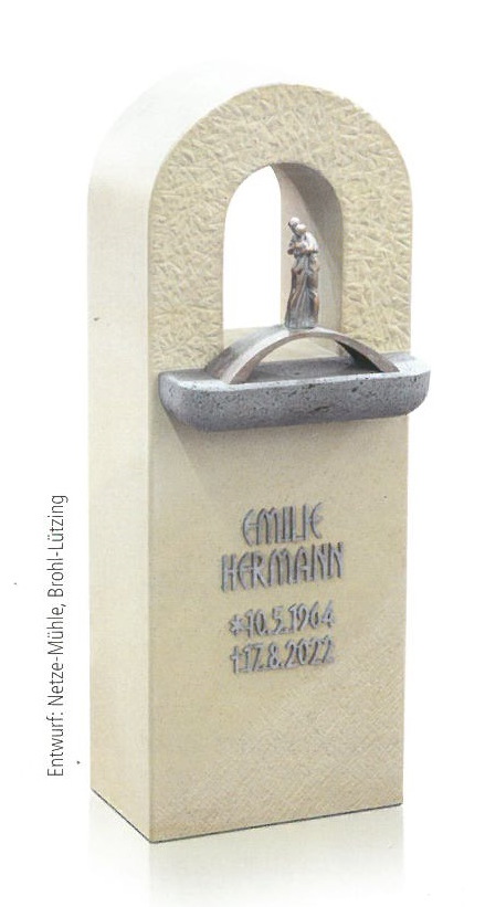 Brücke "Abschied", Bronze oder Aluminium