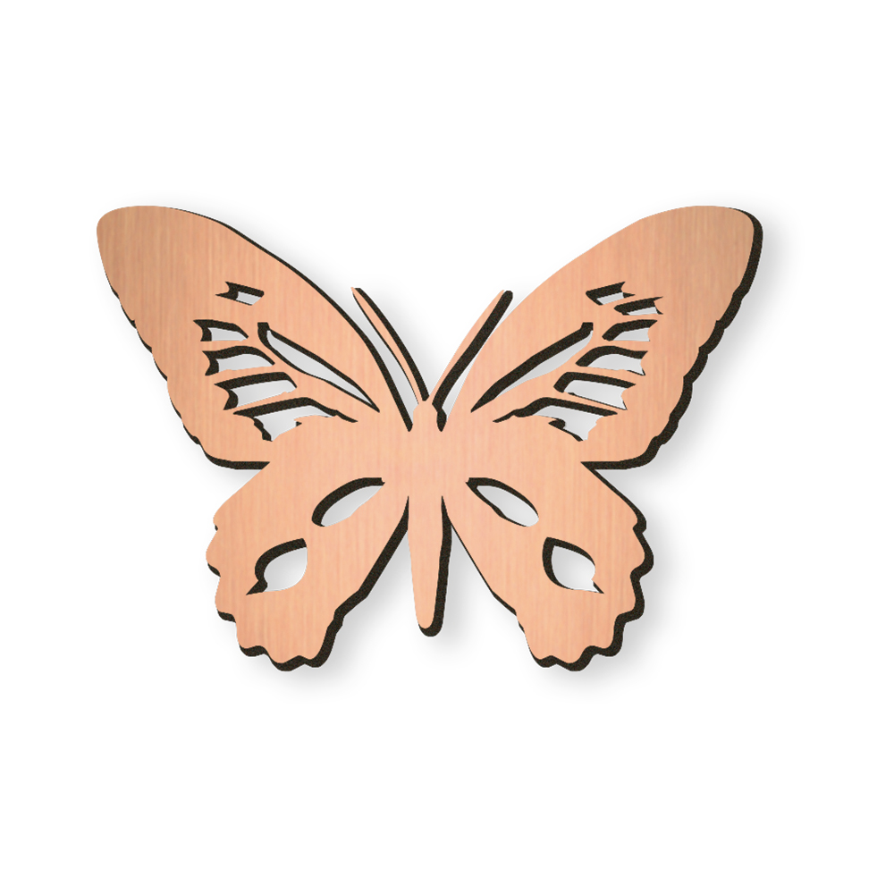 Schmetterling aus Bronze, oder Edelstahl