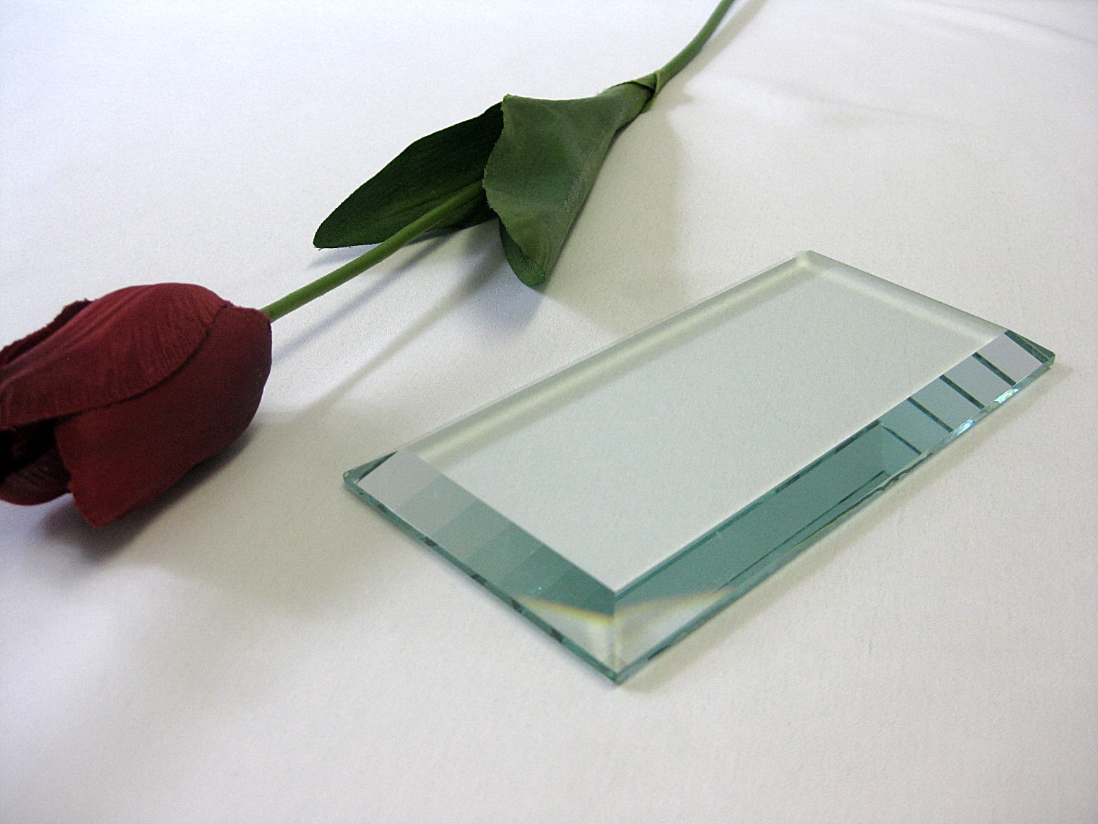 Kristallglasscheibe 14,7 x 7,5 cm