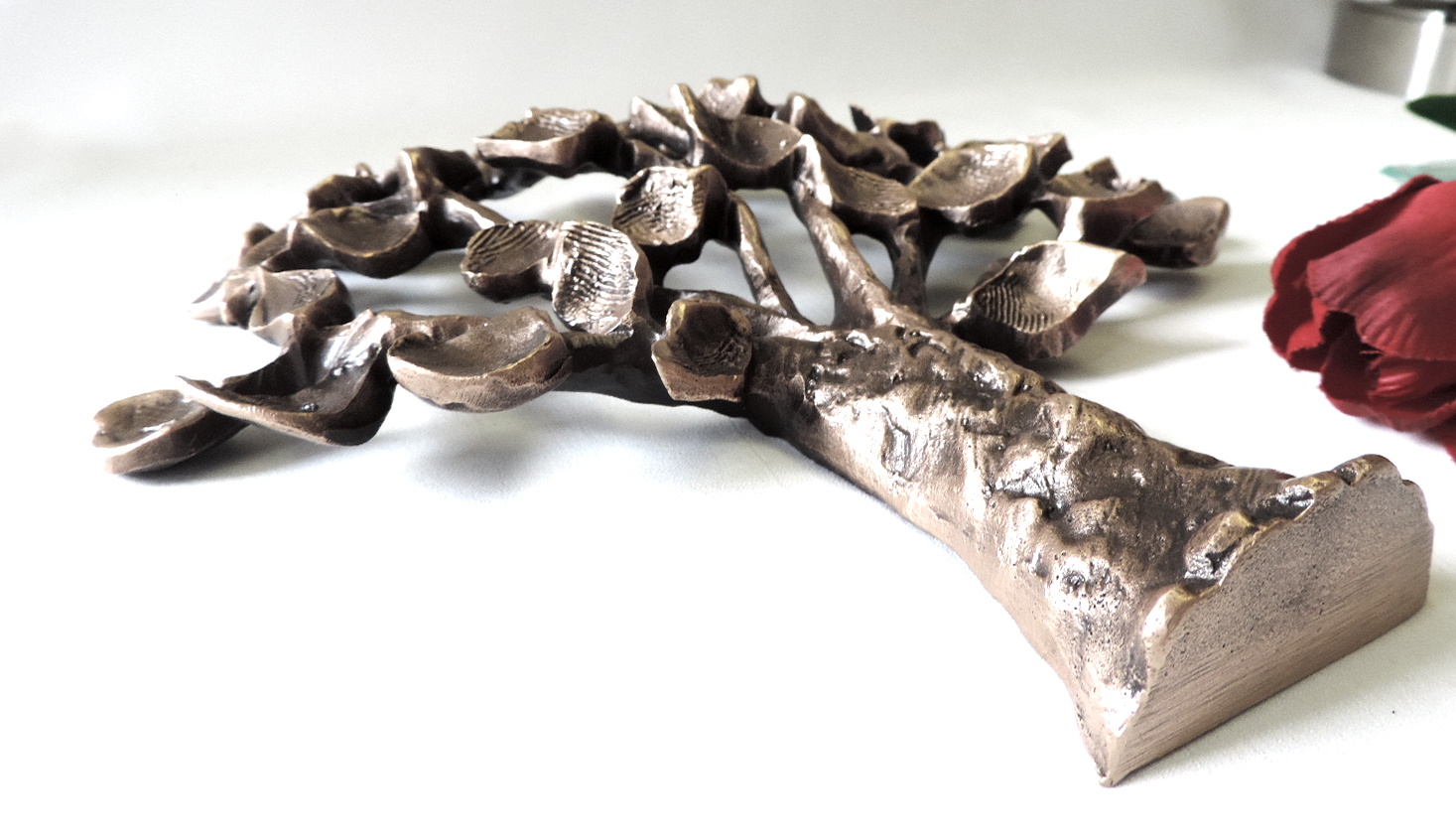 Lebensbaum, 3/4- plastisch, Bronze oder Aluminium
