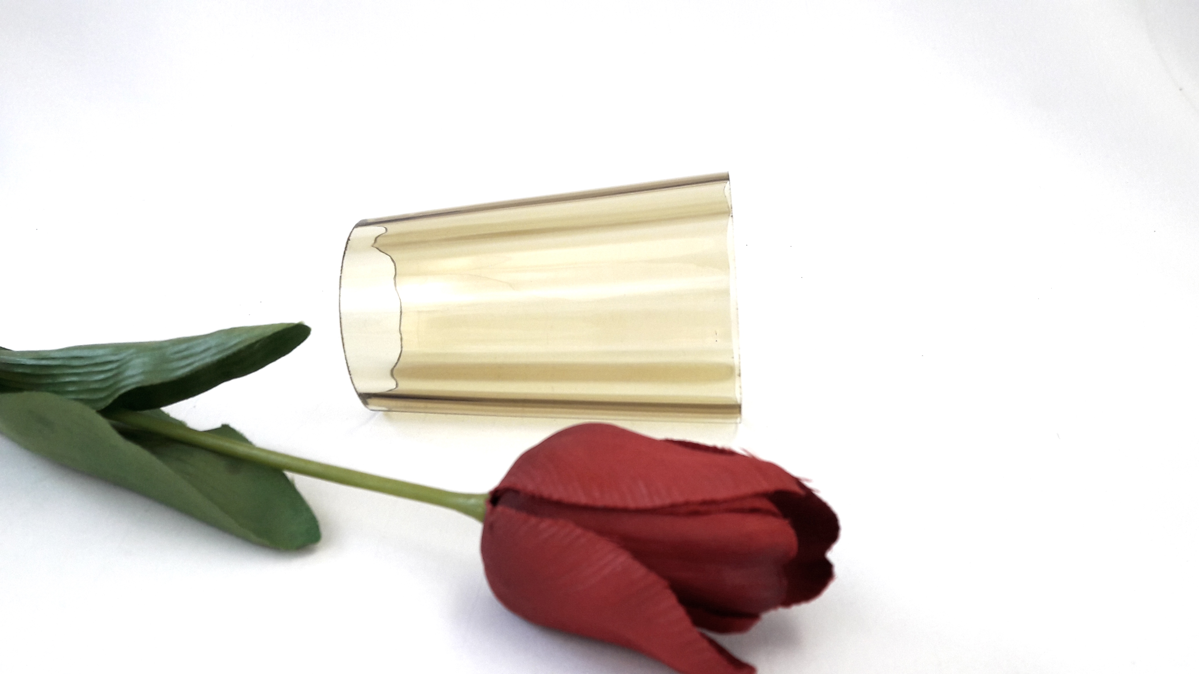 Glas konisch 10,5 cm h, 7/ 5,5 cm Ø
