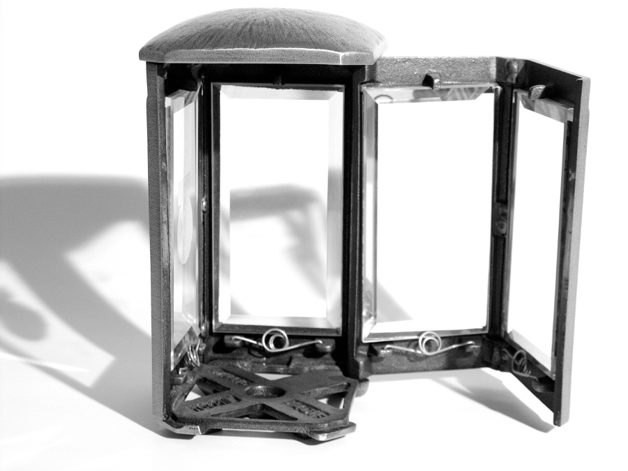 Lampe für Grablicht, Grablaterne, Grablampe