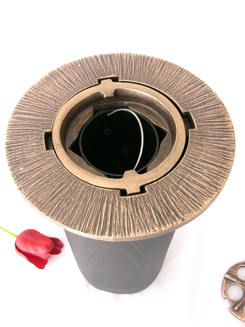 Versenkbare Vase