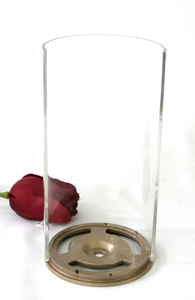 Schiebeglas 17 cm h, 8,5 cm Ø