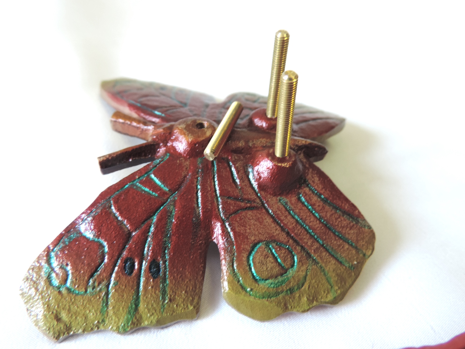 Schmetterling, 3 Größen,auch Bronze braun oder Aluminium grau